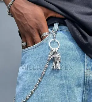 Ski 2025 Punk Waist Funky Jeans Chain