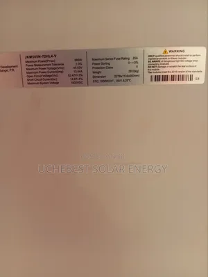 585w/144cell/48v Jinko Solar Panel
