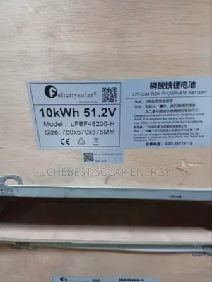 10kwh/51v Felicity Lithium Ion Battery