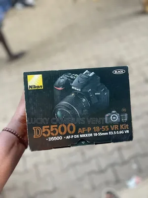 Nikon D5500 Camera With Lens 18-55mm Lens