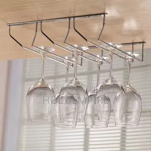 3 In1stainless Steel Wall Hanging Wine Rack Single Double