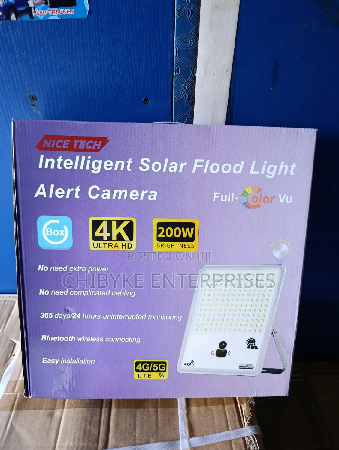 Intelligent Solar Flood Light Camera