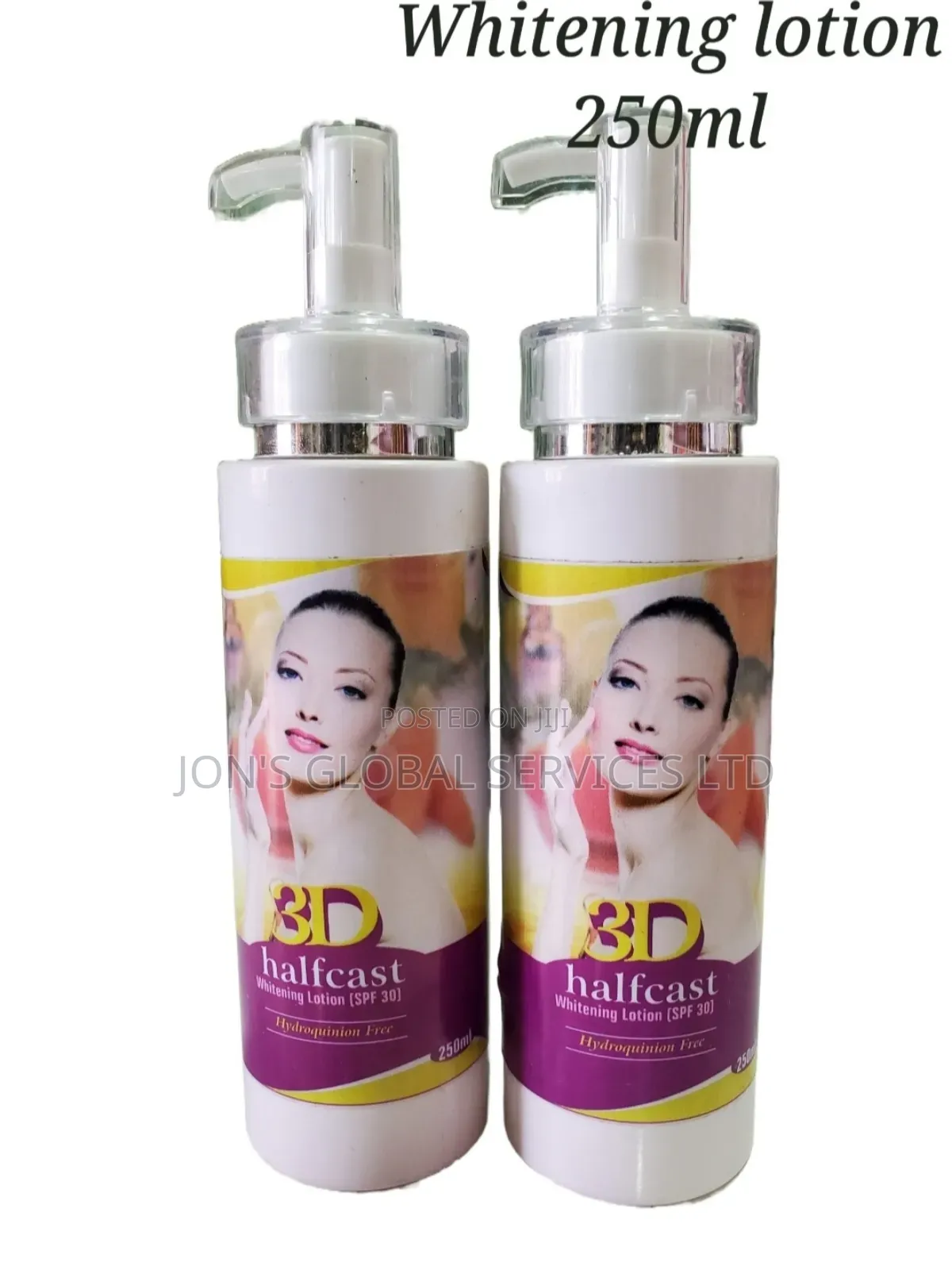 3d Halfcaste Whitening Lotion