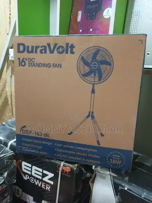 16 Inches Dura Volts Dc Fan With Ac/Dc Adapter