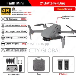 C-Fly Faith Mini Ai Wifi 5g Faith 2 Drone 3km 2 Battery