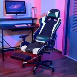 Gaming Chair for Adults With Footrest
