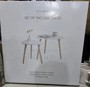 Set of 2 PCS Modern Teardrop Nesting Coffee Table