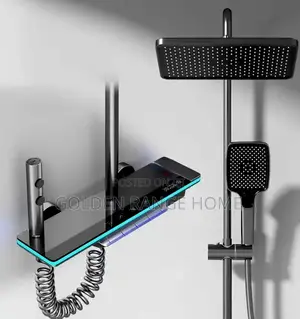 Intelligent Led Digital Display Shower Mixer Set