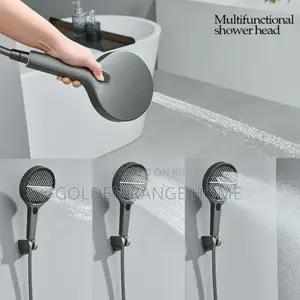 Rainfall Bathroom Shower Set With Waterfall Led Shower Panel