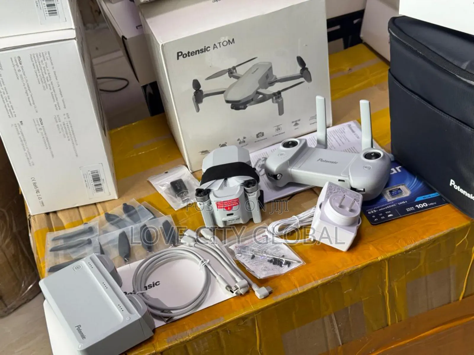 Potensic Atom Drone 3 Batteries GPS Hd 6km Fly More Combo