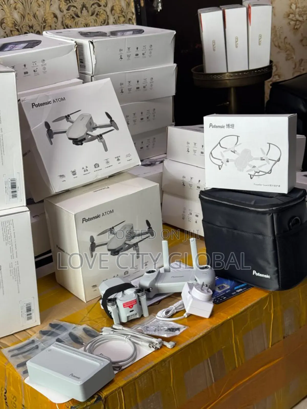 Potensic Atom Drone 3 Batteries GPS Hd 6km Fly More Combo