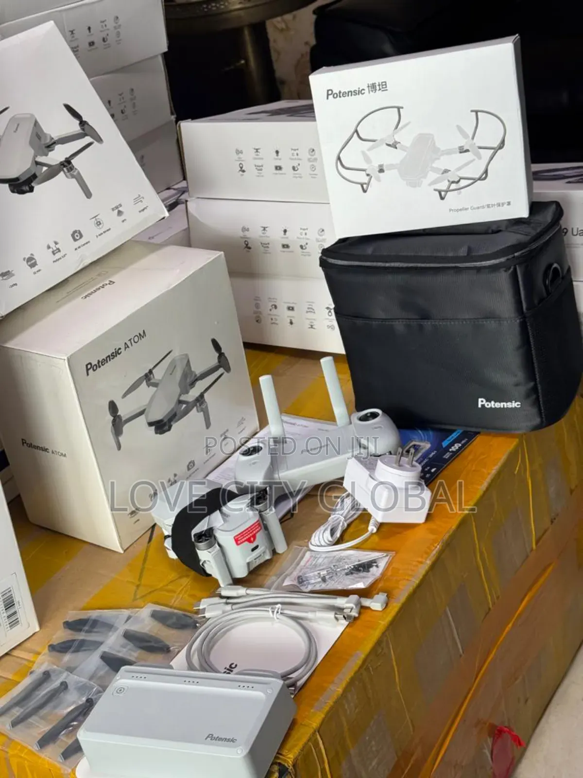 Potensic Atom Drone 3 Batteries GPS Hd 6km Fly More Combo