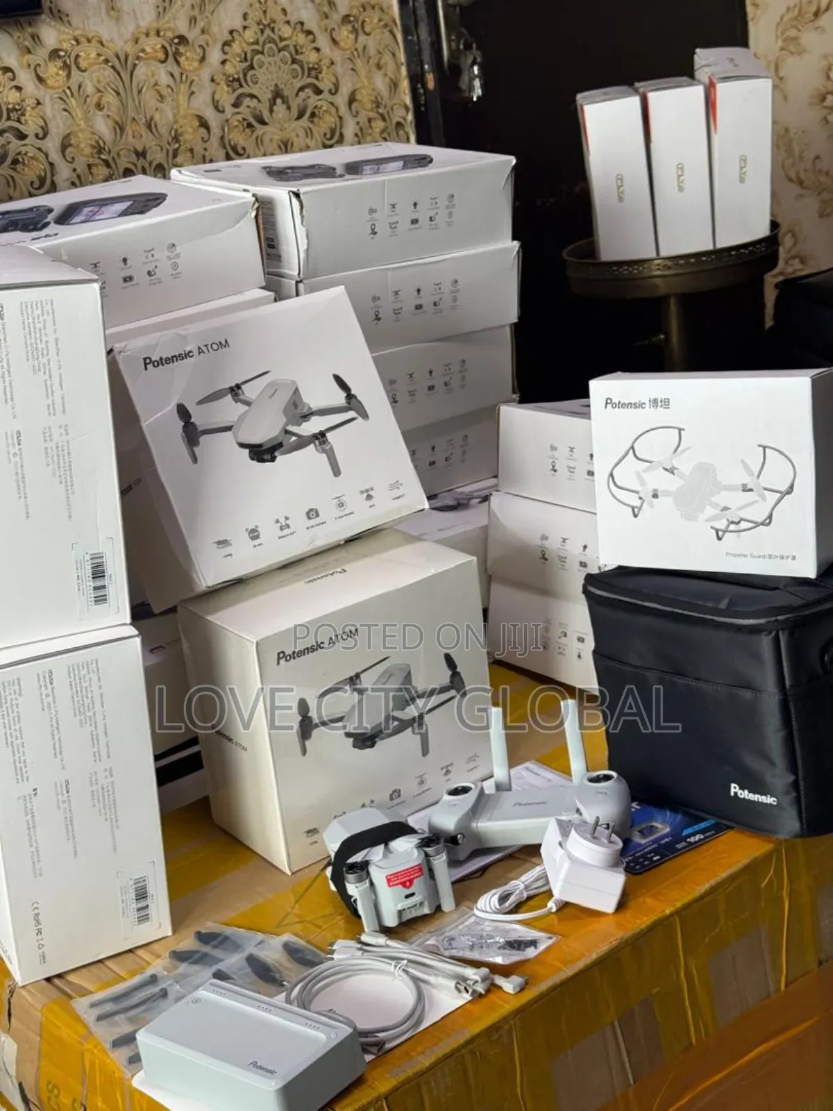 Potensic Atom Drone 3 Batteries GPS Hd 6km Fly More Combo