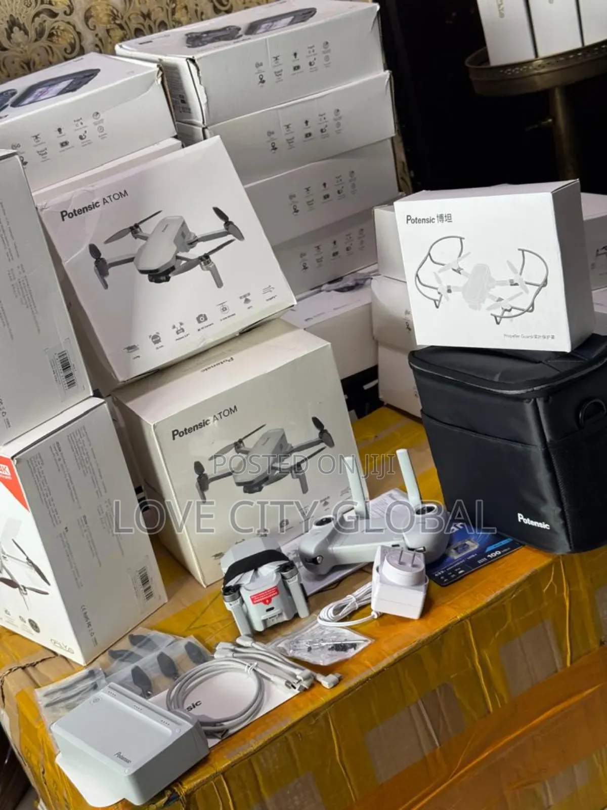 Potensic Atom Drone 3 Batteries GPS Hd 6km Fly More Combo