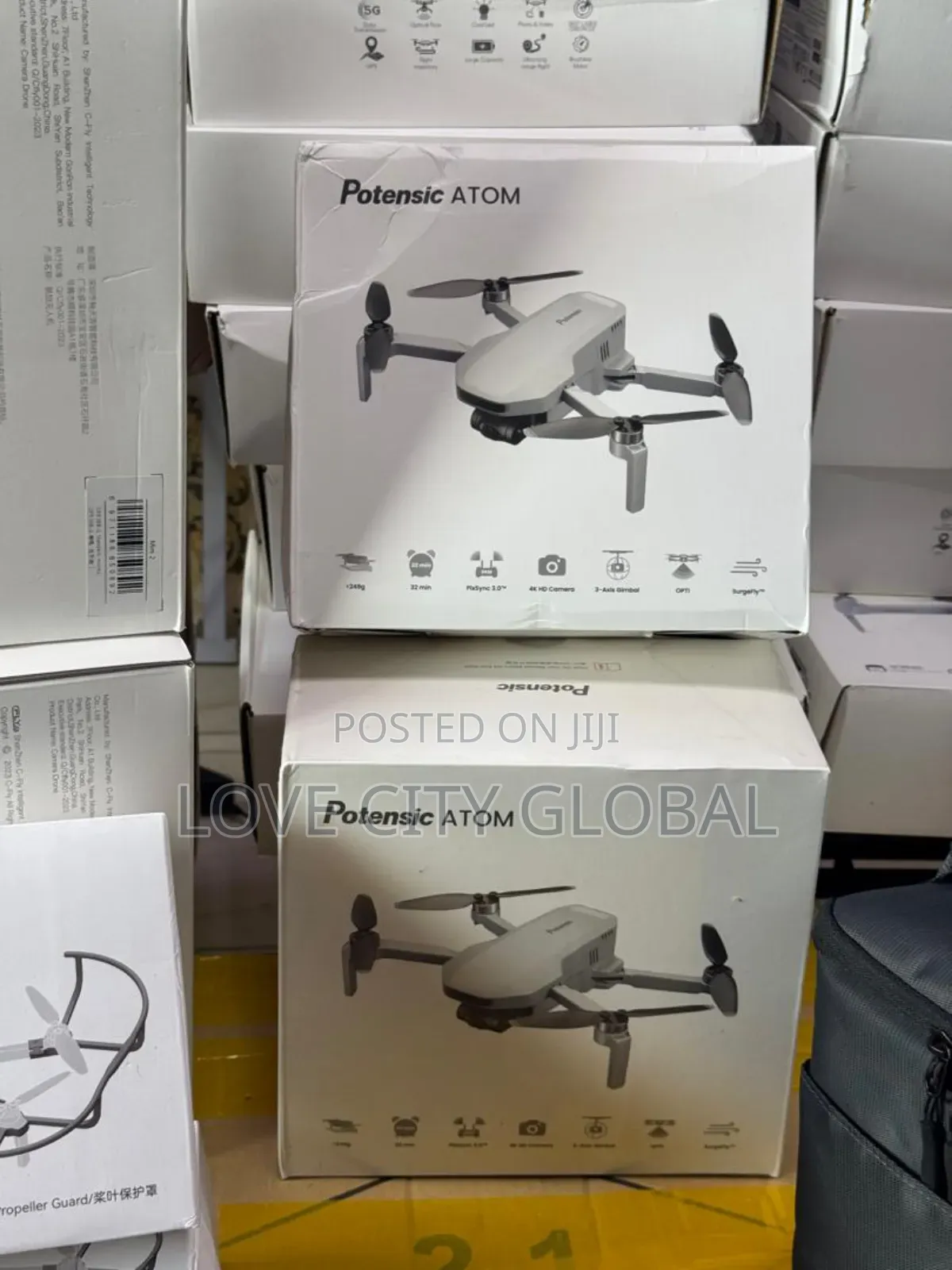 Potensic Atom Drone 3 Batteries GPS Hd 6km Fly More Combo