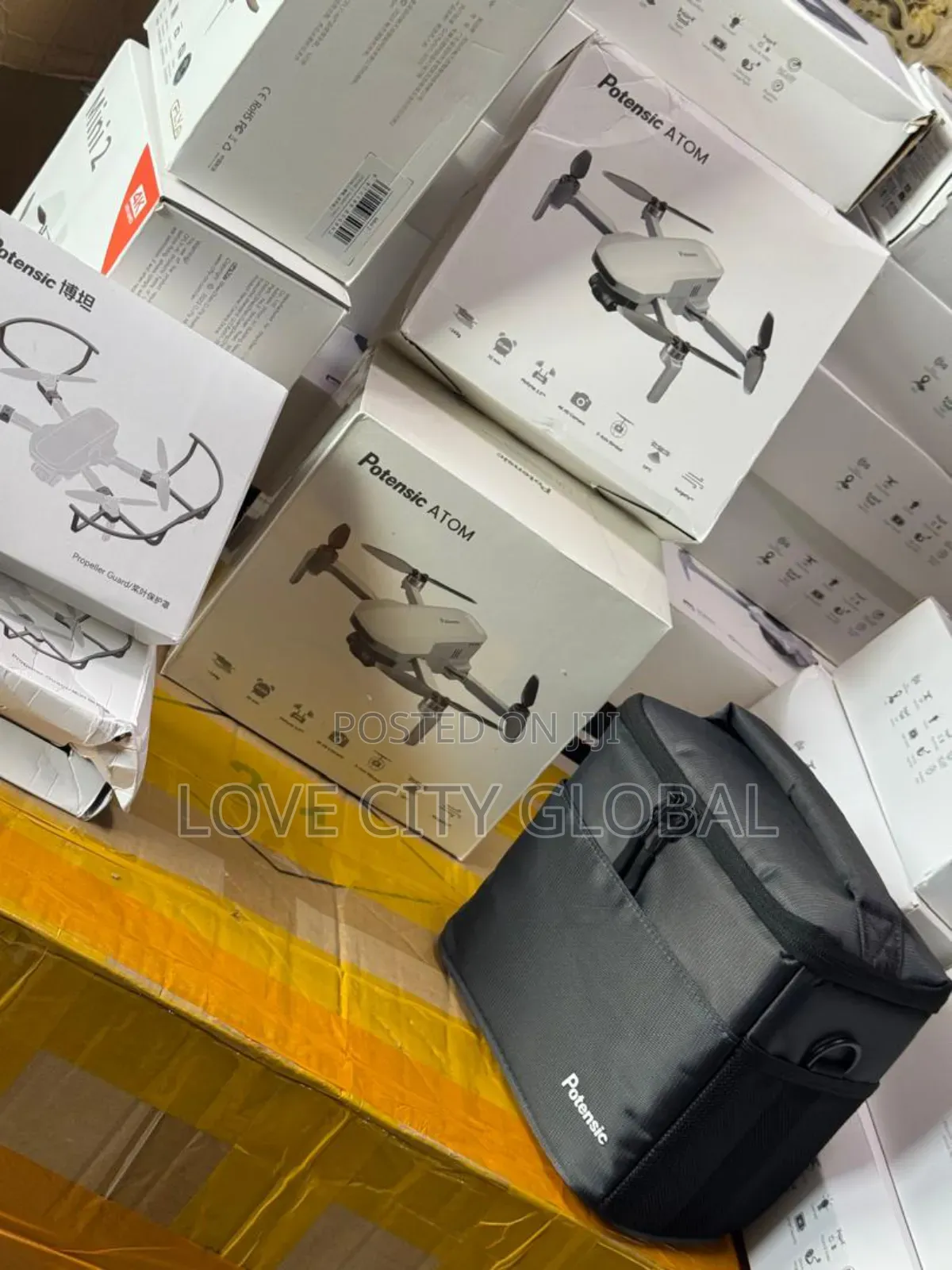 Potensic Atom Drone 3 Batteries GPS Hd 6km Fly More Combo