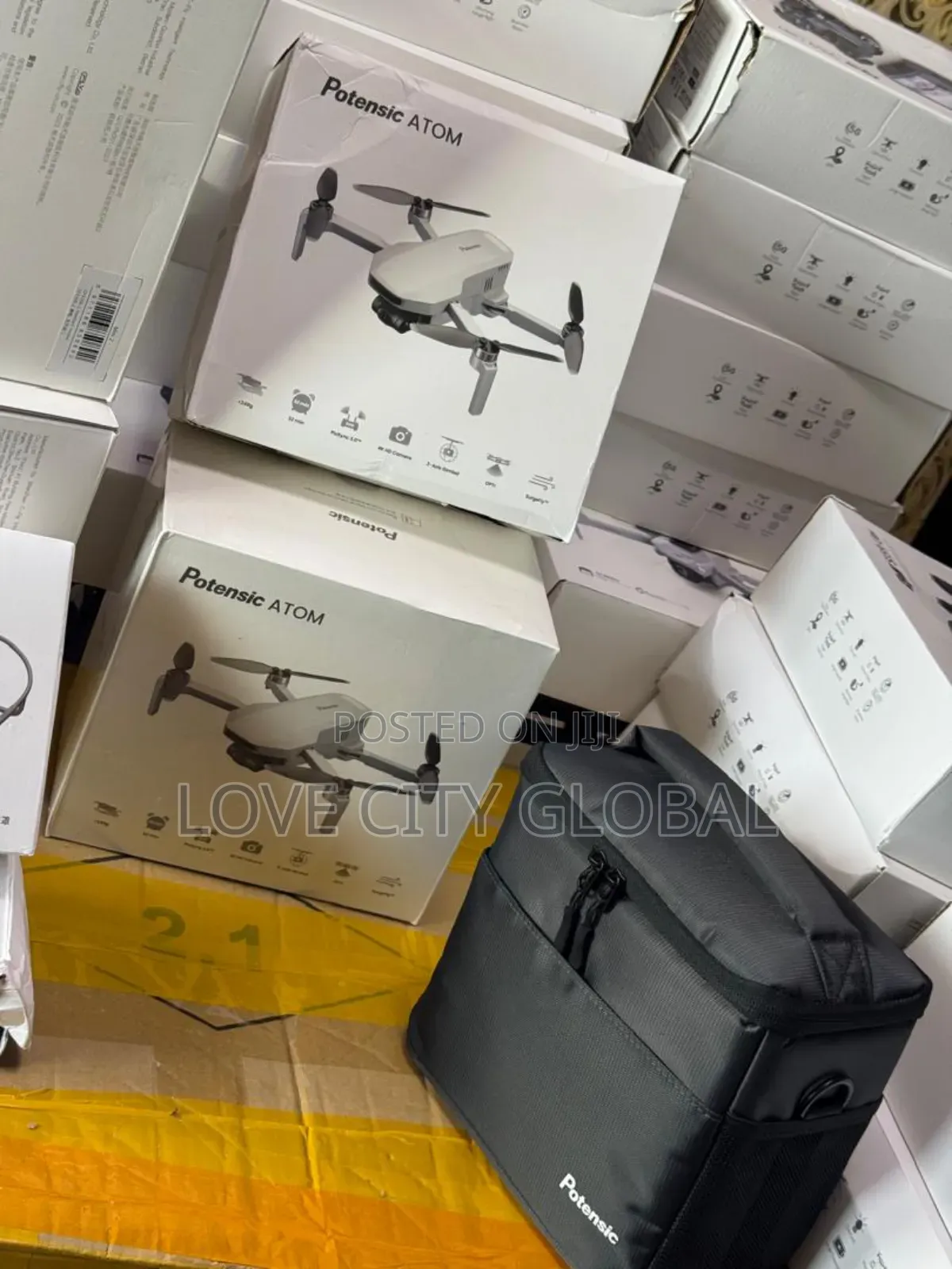 Potensic Atom Drone 3 Batteries GPS Hd 6km Fly More Combo