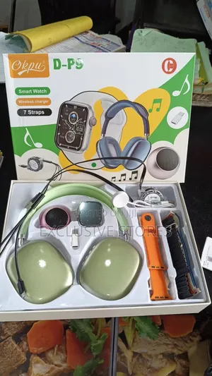 D-p9 Smartwatch Combo Set