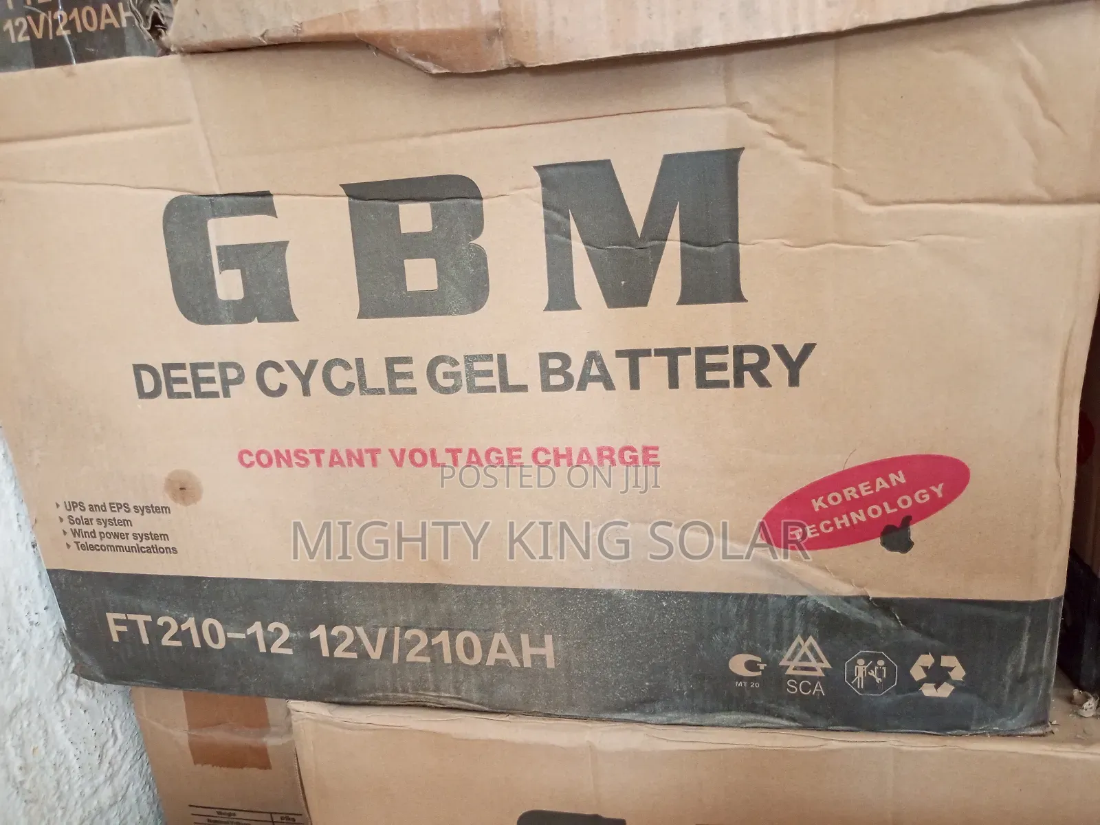 This Is GBM 210ah Network Battery