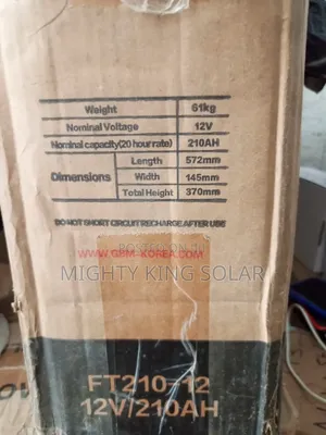 This Is GBM 210ah Network Battery