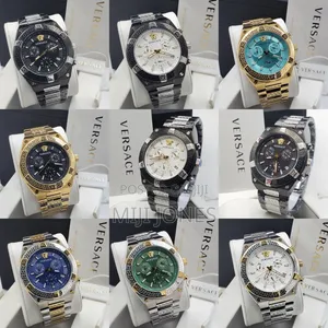 Photo - "Versace Inspired Men's Chronograph Watch With Chain Strap