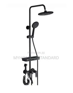 Quality Surface Standing Shower Matte Black