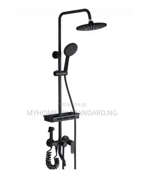 Quality Surface Standing Shower Matte Black
