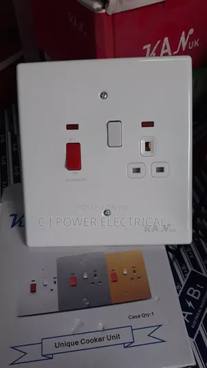 6x6 Gas Cooker Socket