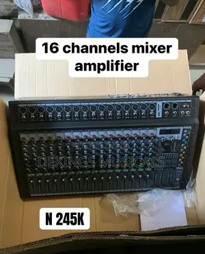 Yamaha 16-channel Powered Mixer With Built-in Amplifier
