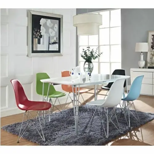 DSR Plastic Moulded Eiffel Chair - Charles Eames Style