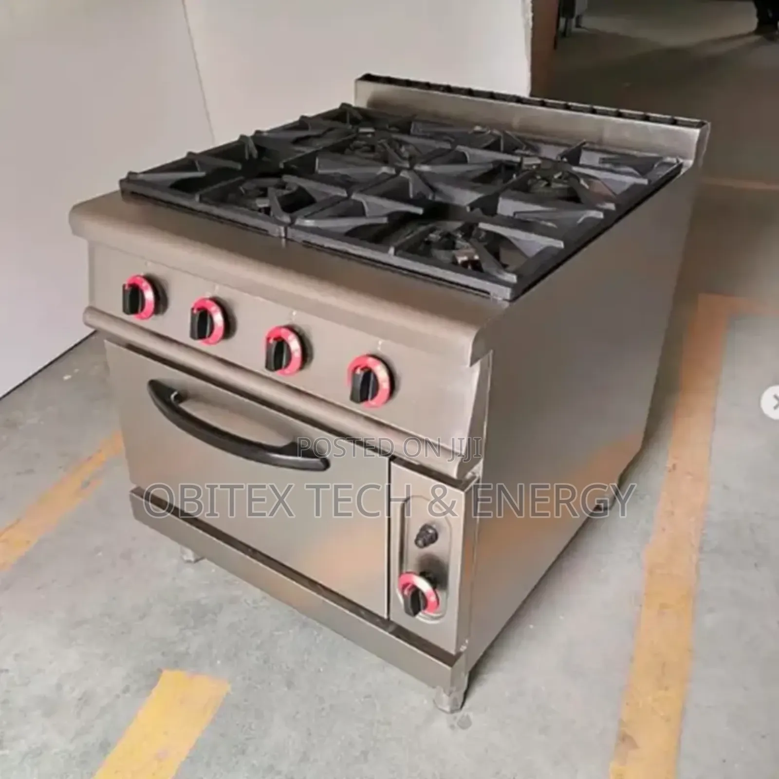 4-Burner Gas Cooker With Oven – Durable Efficient