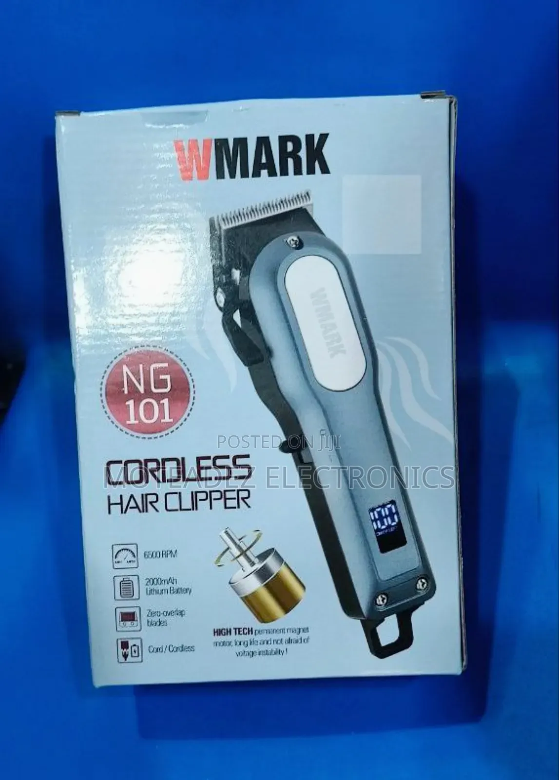 Wmark Digital Rechargeable Cordless Professional Clipper