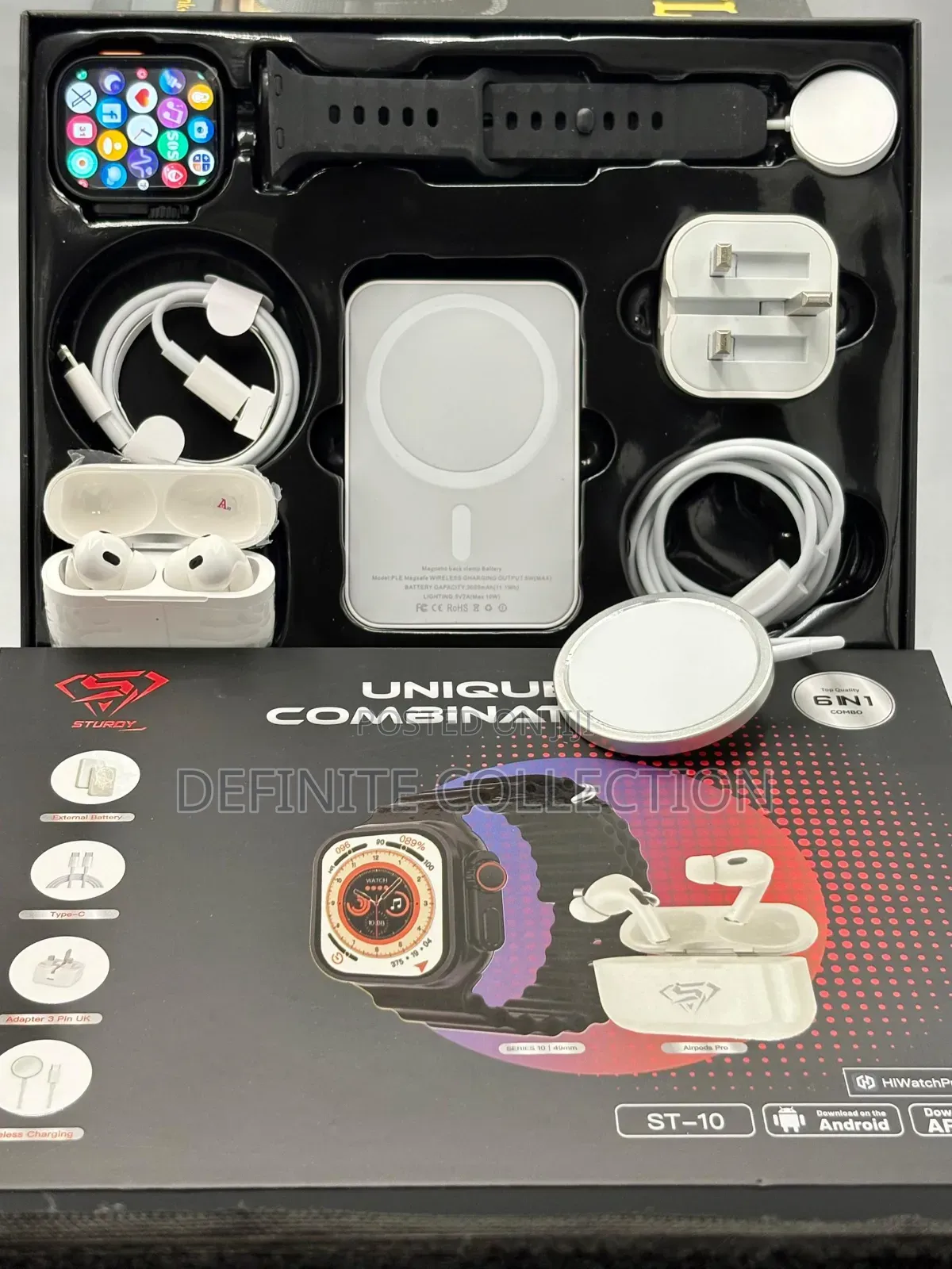 St-10 Unique Combination Smartwatch