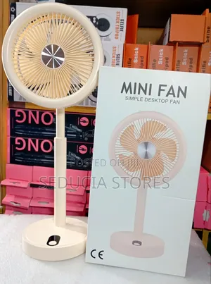 Rechargeable Rotating Mini Fan