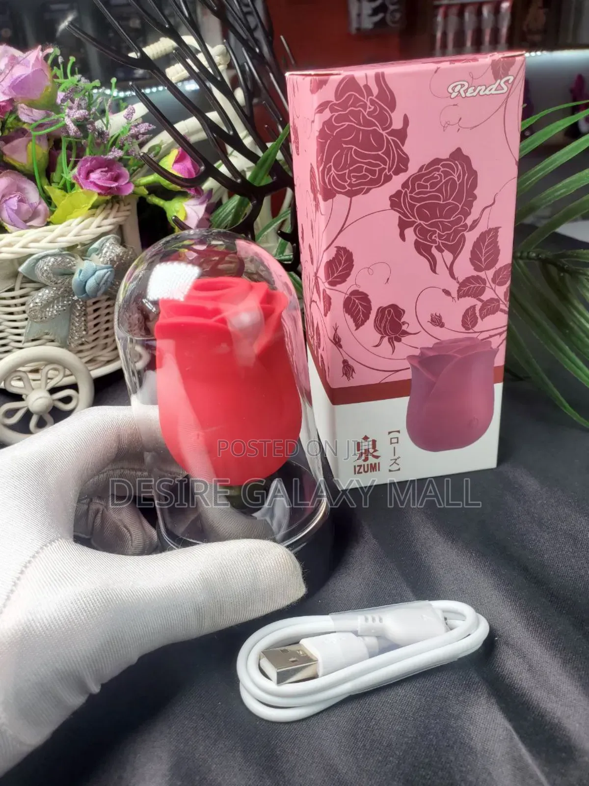 Original Vibrator 20x Sucker And Licker Rose