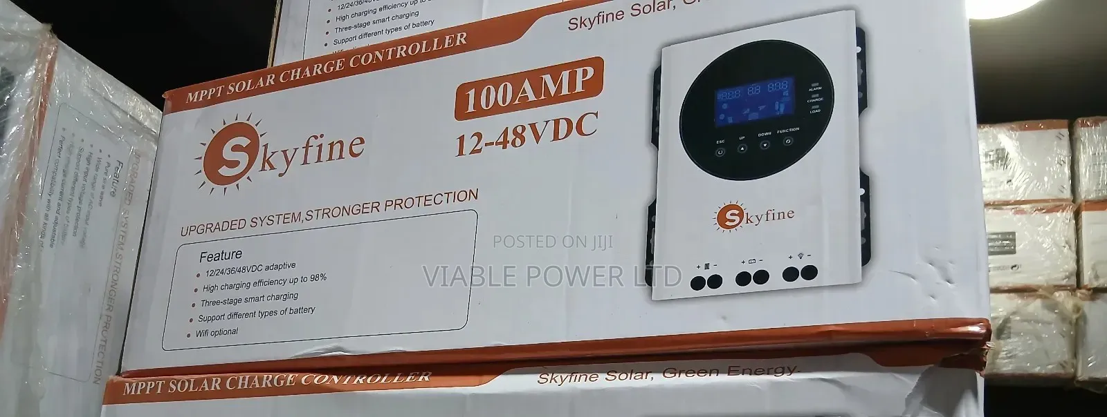100amp Sky Fine Charge Controller Very Effective and Strong