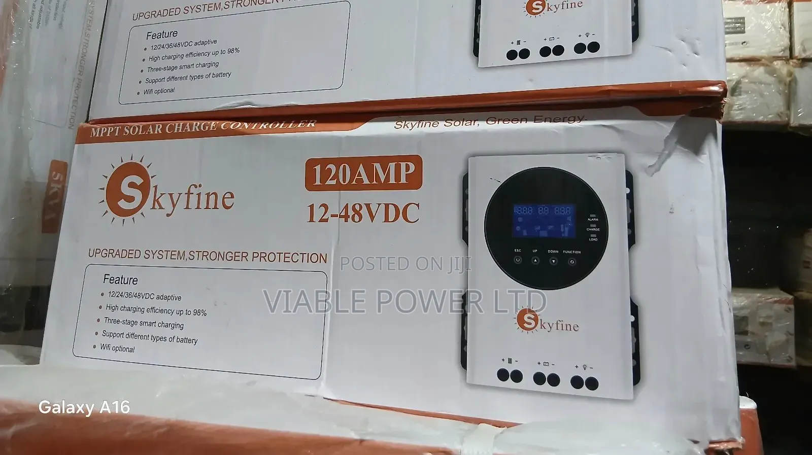 120amp Sky Fine Charge Controller Very Effective and Durable