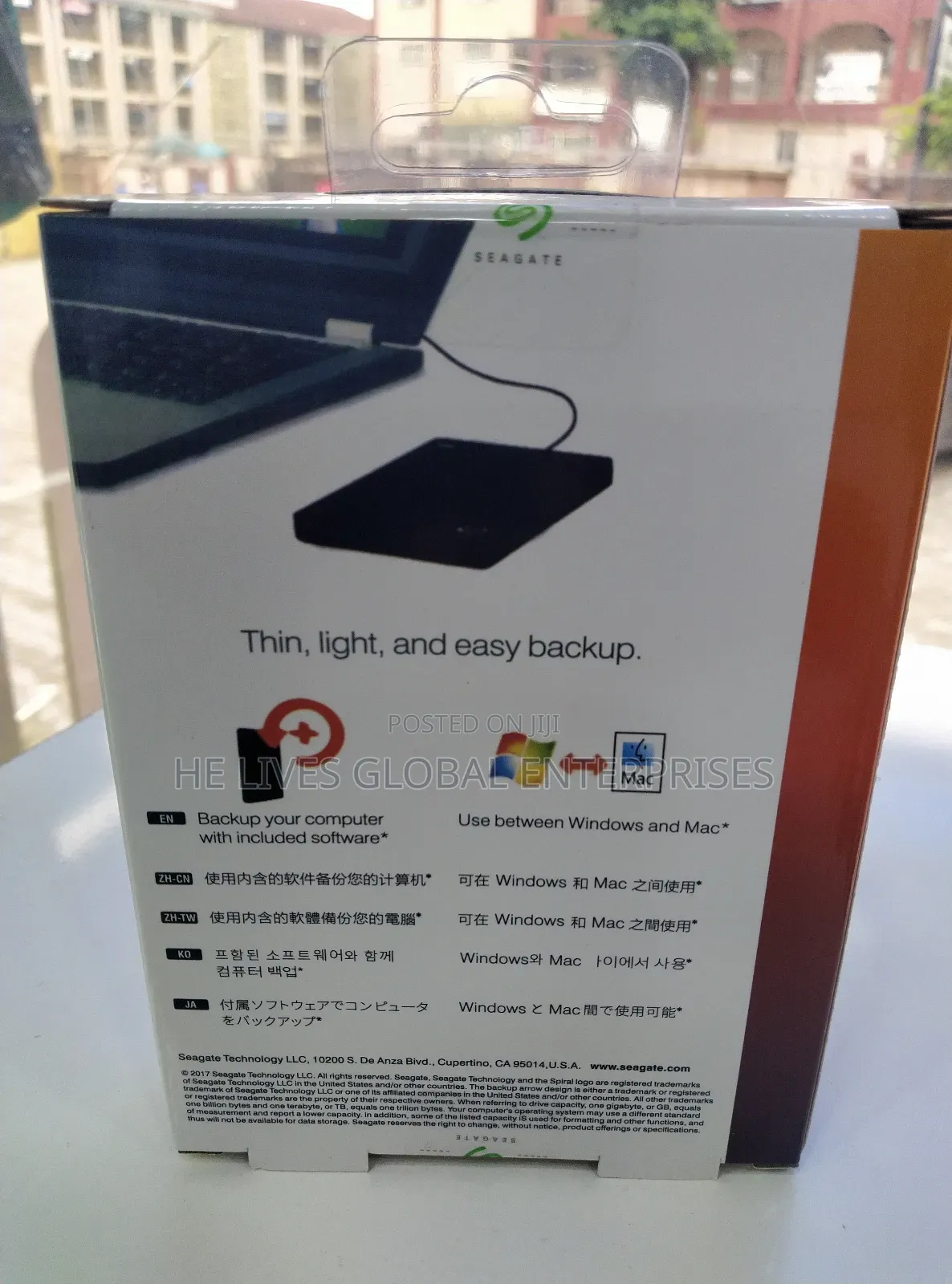 Seagate External Backup 500gb
