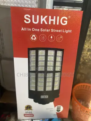3000w Sukhig All in One Solar Street Light