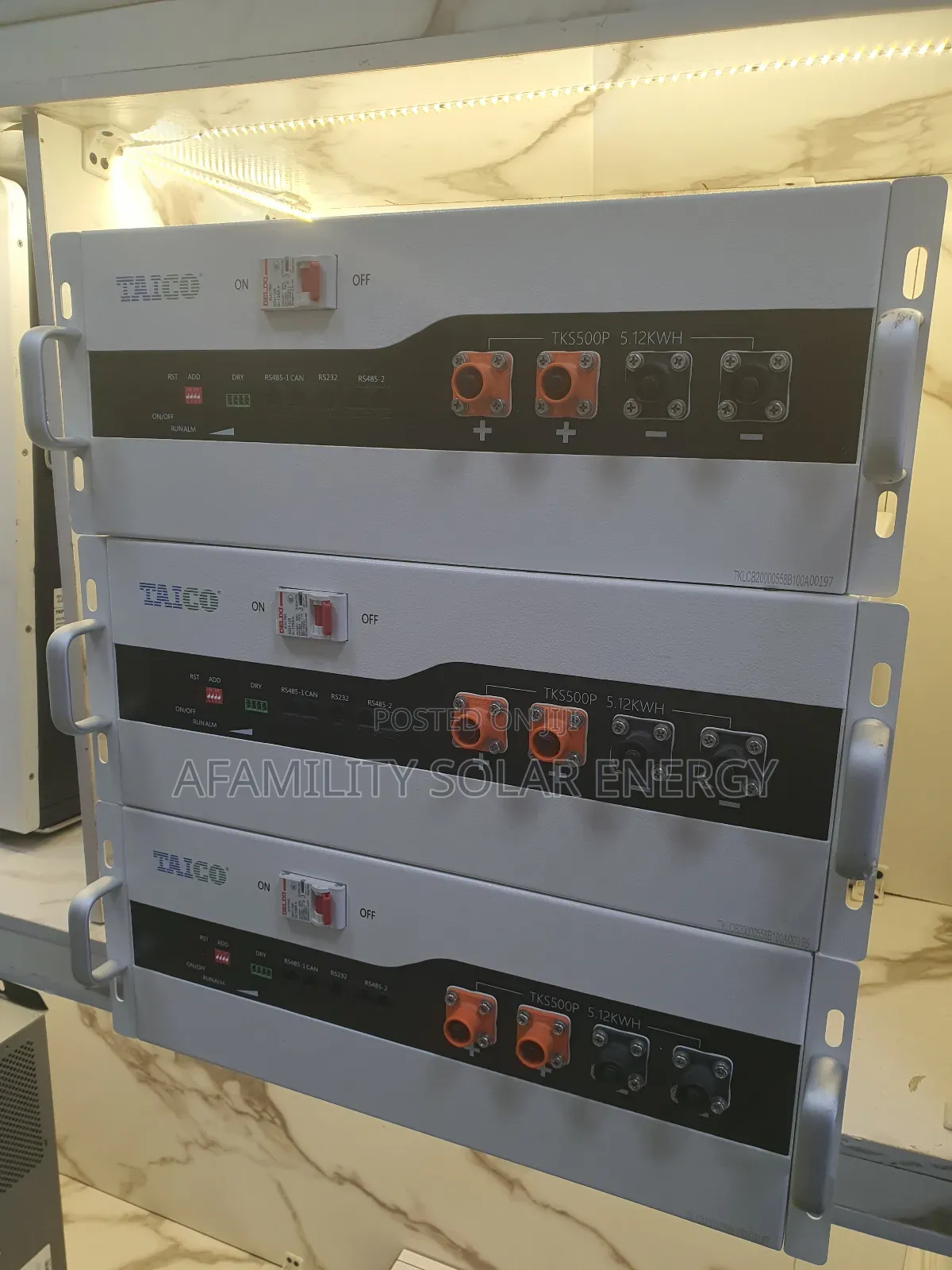 Stack Mount Lithium Battery 5kwh