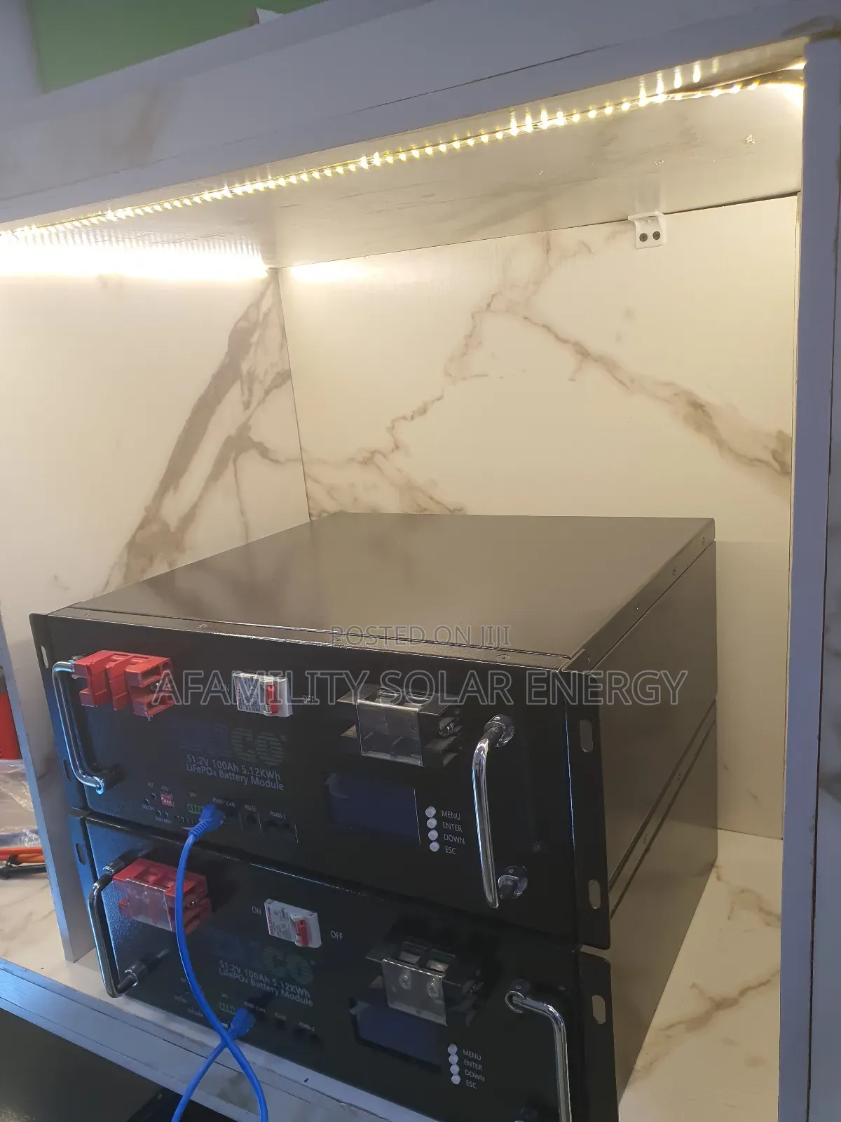 Stack Mount 10kwh Lithium Battery Taico