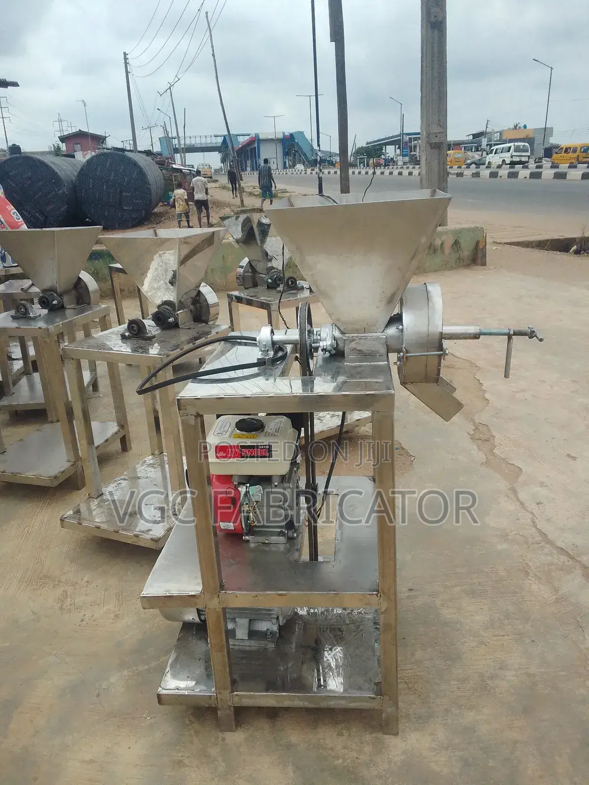 Stainless Tiger Nut Grinder Electric and Petrol