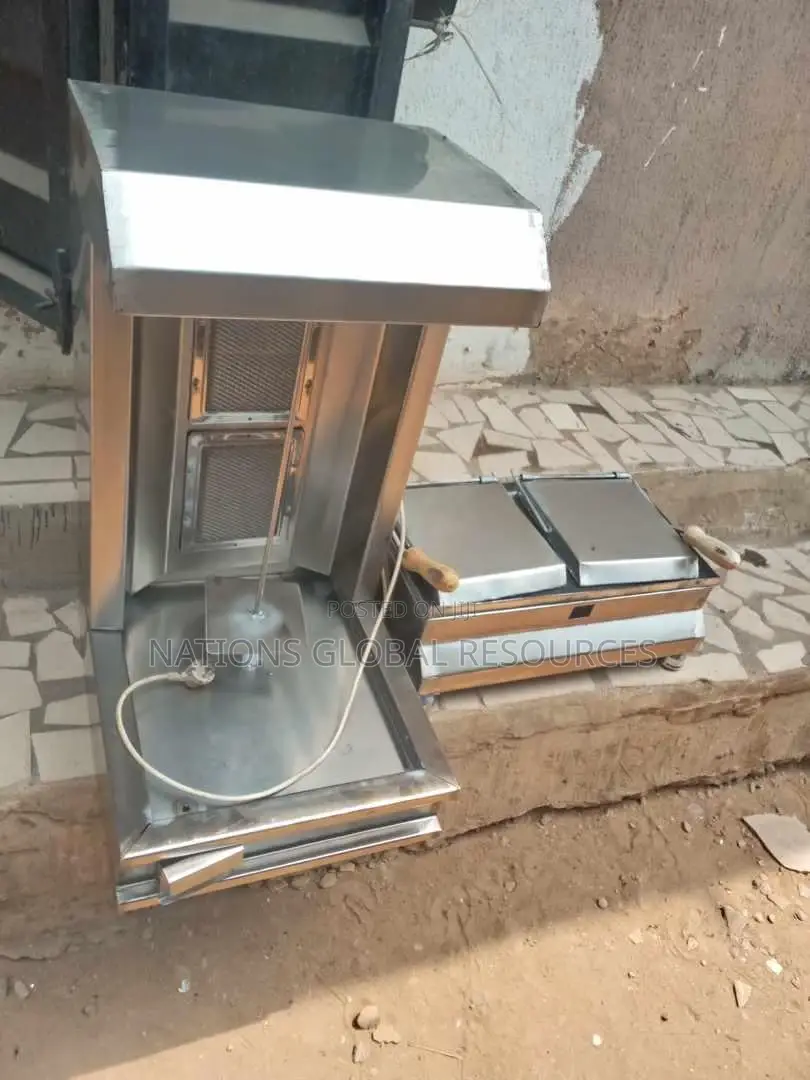Complete Gas Shawarma Machine.