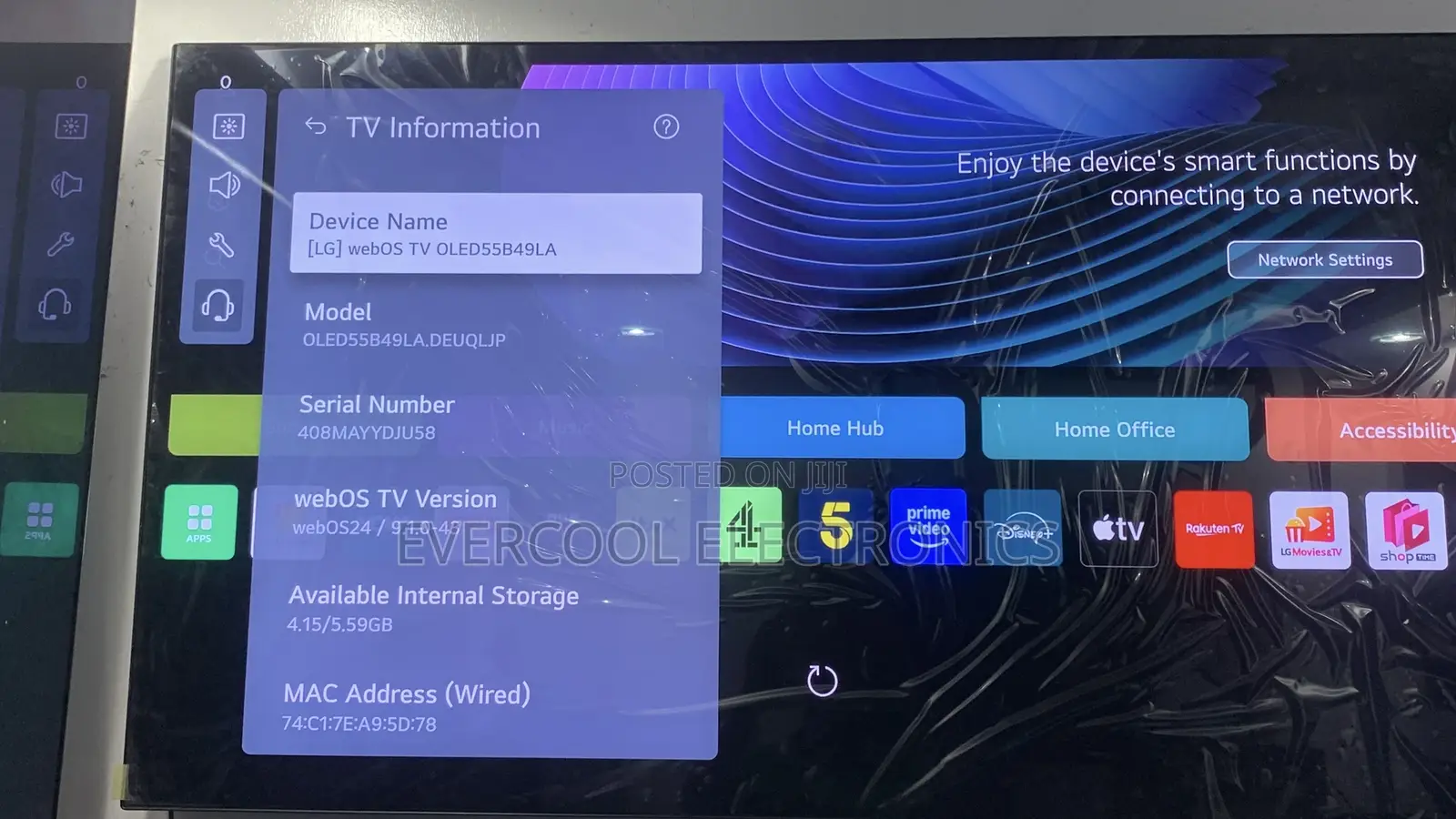 Open Box 2024 Lg Oled Evo B4 Smart Tv With Thinq Ai