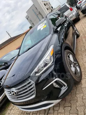 Hyundai Santa Fe Limited Ultimate AWD 2017 Black