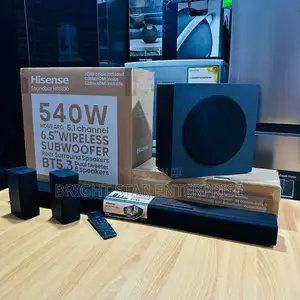 Hisense Soundbar 540w With 500w Subwoofers
