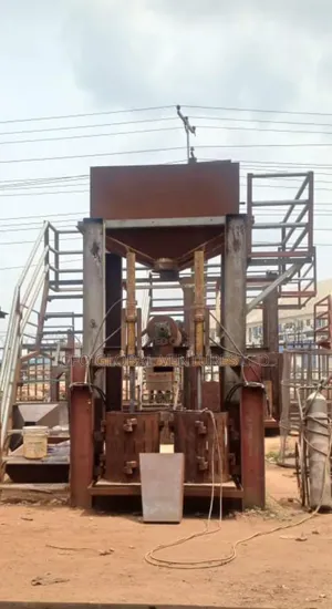 A 5 Ton Hydraulic Press Palm Oil Milling Equipment.