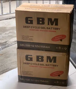 GBM 150ah Deep Cycle Gel Battery