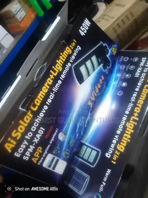 Ai Solar Camera +Lighting 2in1