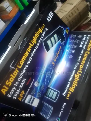 Ai Solar Camera +Lighting 2in1